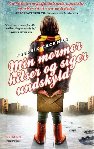 Fredrik Backman DANISH - Min mormor Hilser og siger undskyld - paperback - used